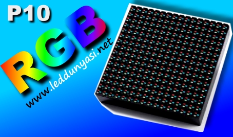 RGB P10 Grafik Led Panel Modül
